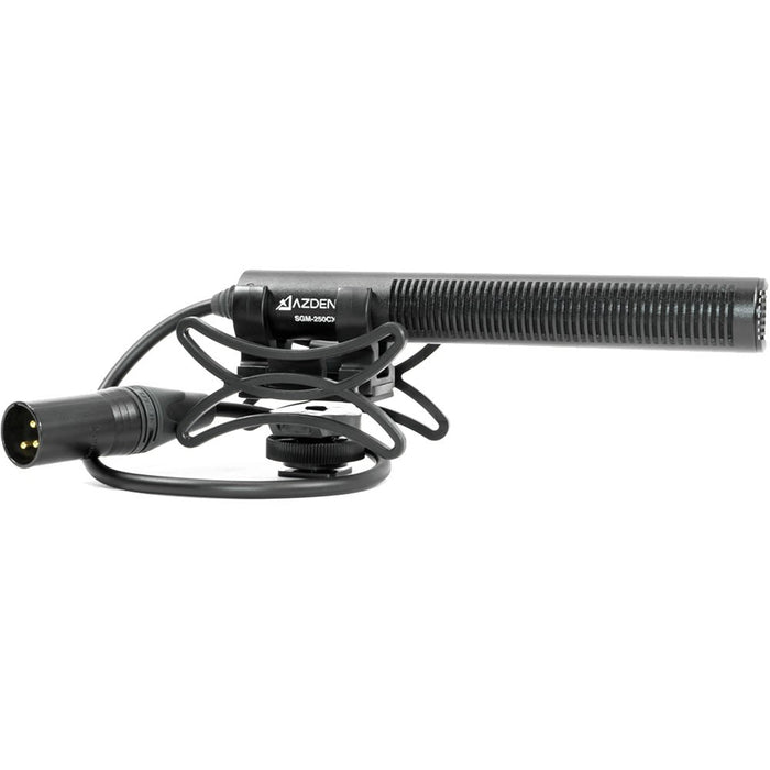Azden Professional Compact Cine Mic with XLR Pigtail Output