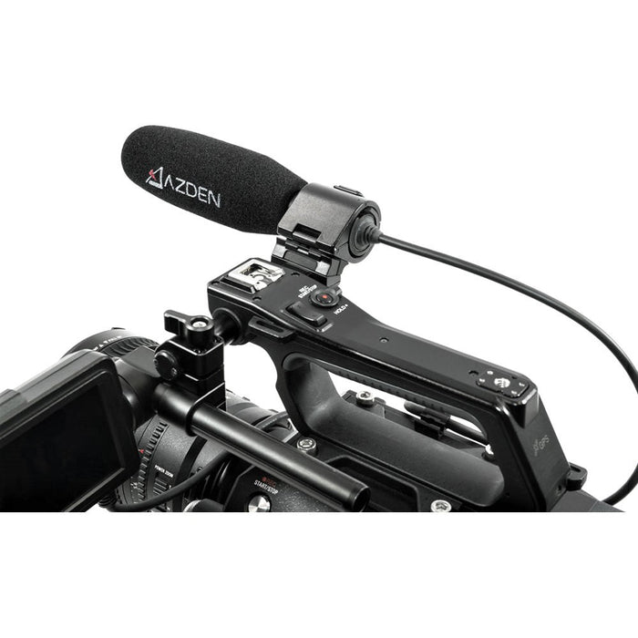 Azden Professional Compact Cine Mic with XLR Pigtail Output