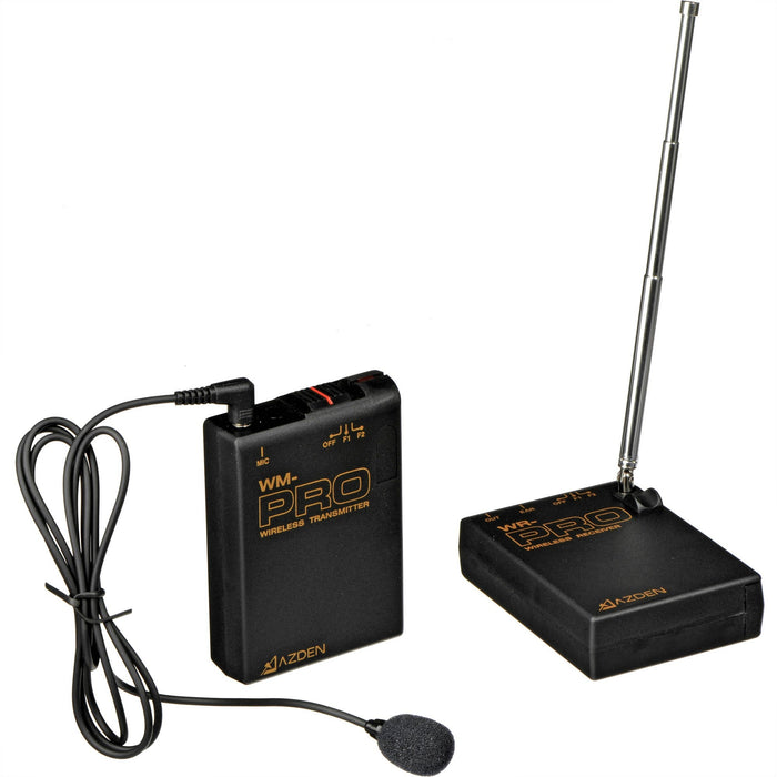 Azden VHF Wireless Lavalier Microphone System for Smartphones (169 & 170 MHz)