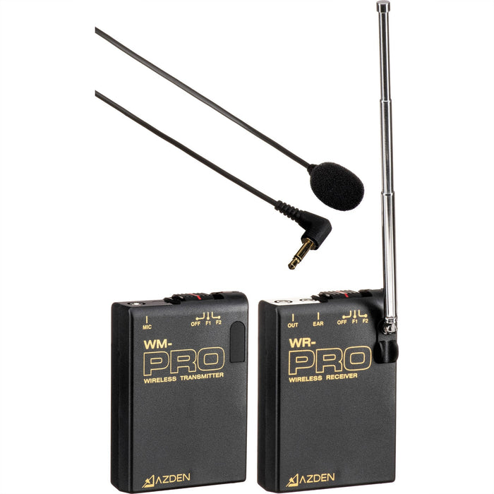 Azden VHF Wireless Lavalier Microphone System for Smartphones (169 & 170 MHz)