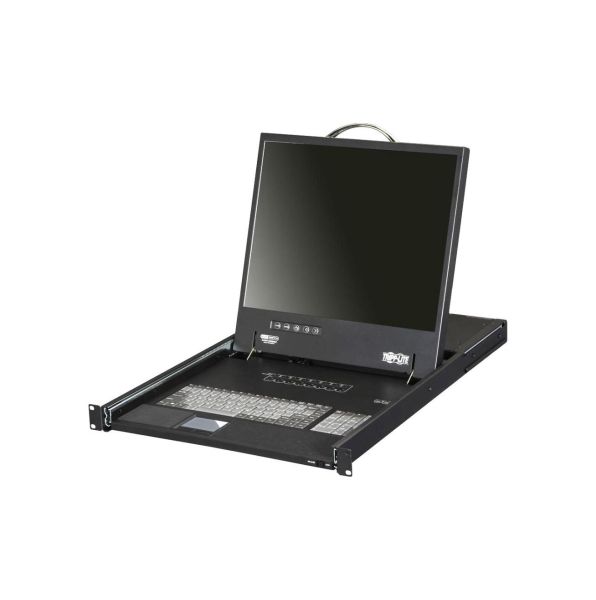 B070-008-19 - Tripp Lite 8-Port Rack Console Cat5 Kvm Switch 1U Rm 19Inch Lcd Rackmount