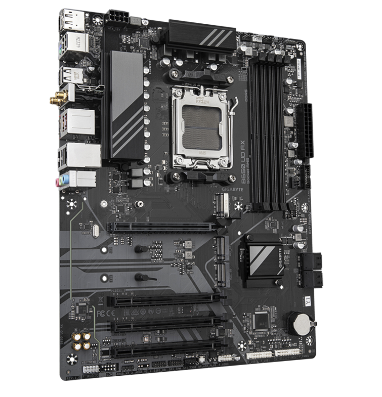 Gigabyte MB B650 UD AX B650 AMD AM5 Max256GB DDR5 PCIE