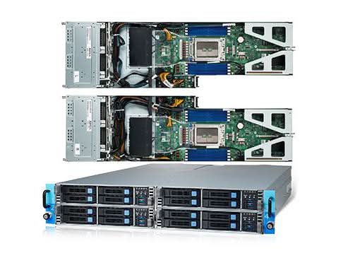 Tyan B8037T73X4-200PE4HR-185 AMD EPYC 7003 Series 3rd Gen 2U4N Server