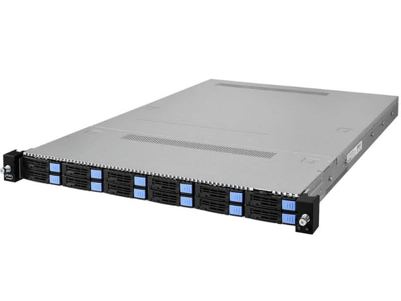 MITAC B8056G68CE12HR-2T AMD EPYC 9004 24 DIMM Slots 1U Rackmount Server