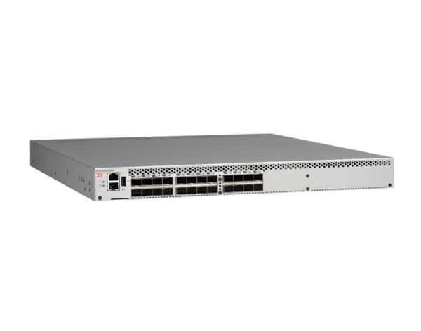 BR-6510-24 - Brocade 24-Active Ports Dual AC Fiber Channel Switch