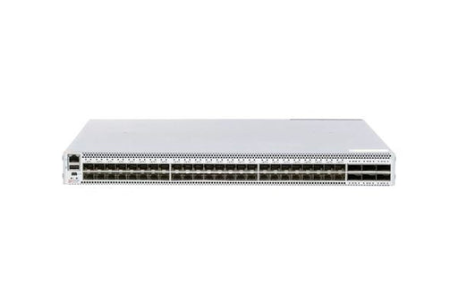 BR-SLX-9140-48V-DC-F - Brocade SLX 9140 Series 48-Ports 1/10/25GBASE-X SFP28 Layer 3 Rack-mountable Managed Front-to-back Airflow Network Switch with 6-Ports QSFP28