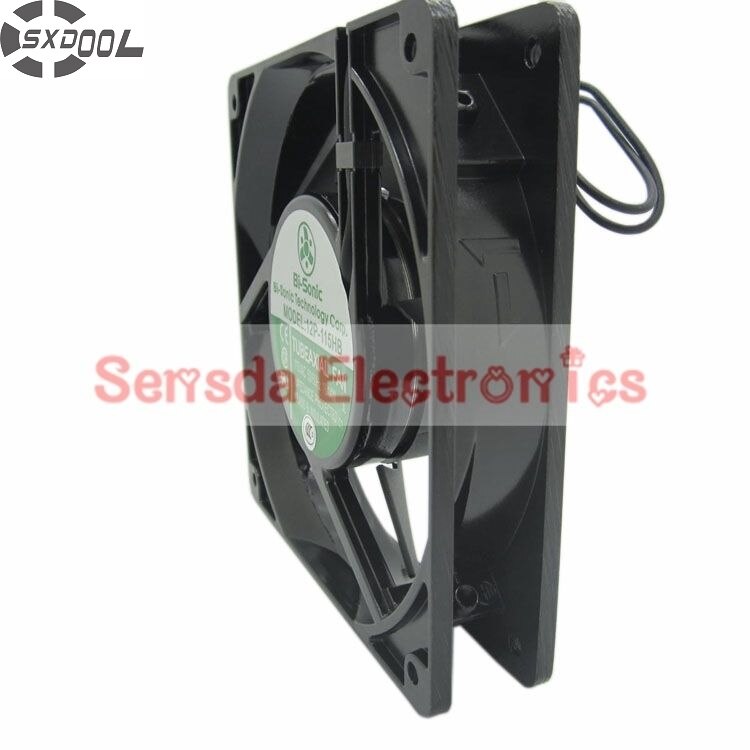 Bi-Sonic 12P-115HB 115V AC 120x120x25mm AC Axial Cooling