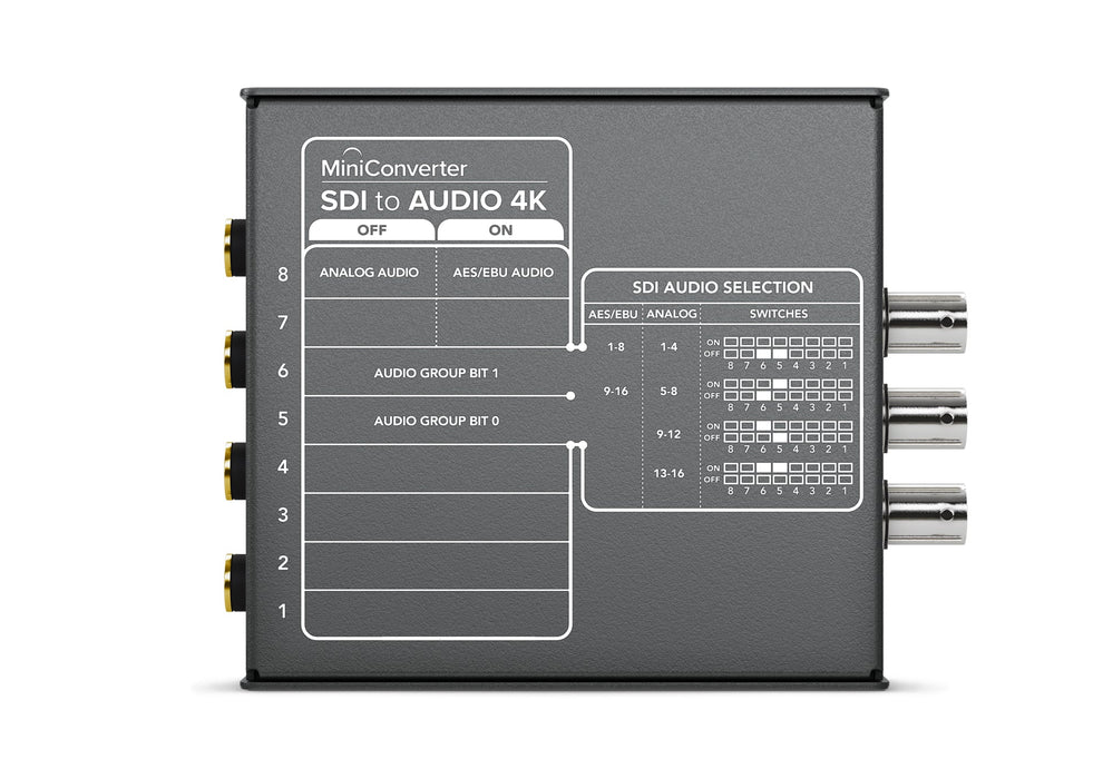 Blackmagic Design Mini Converter - SDI to Audio 4K