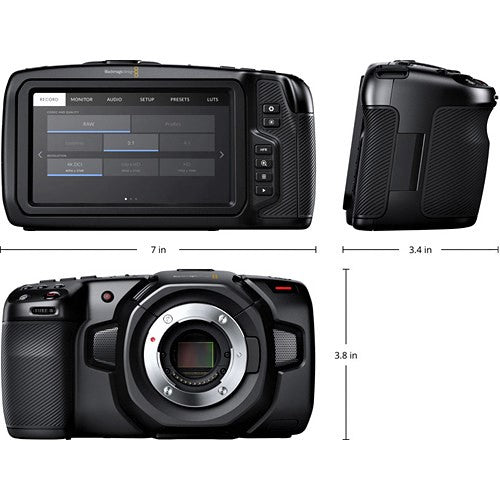 Blackmagic Design Pocket Cinema Camera 4K with DaVinci Resolve Studio