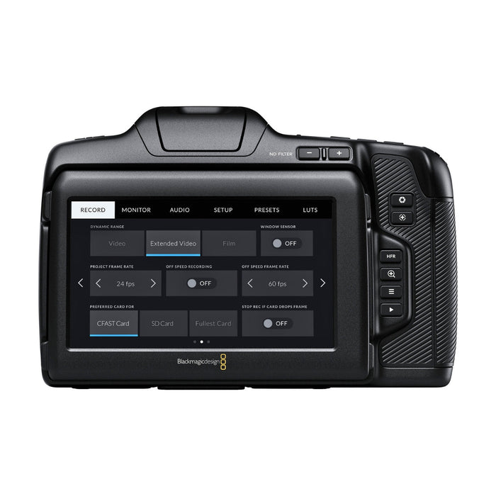 Blackmagic Design Pocket Cinema Camera 6K Pro with DaVinci Resolve Studio