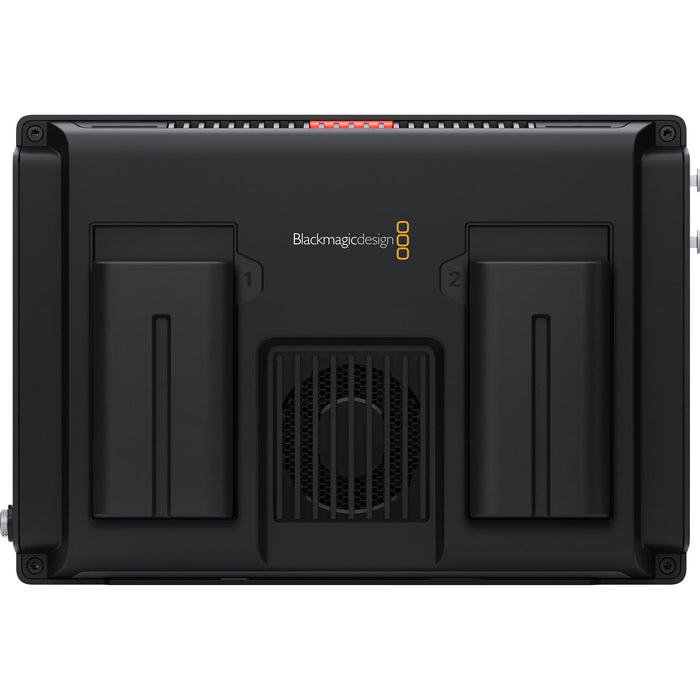 Blackmagic Design Video Assist 7'' 12G HDR & Azden Professional Compact Cine Mic with Mini-XLR Output Bundle
