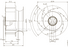 Brand new RH31L-4EP.WD.1R ZIEHL-ABEGG centrifugal fan  1-230V 50HZ
