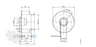 Brand new RH50M-2DK.7M.2R ZIEHL-ABEGG centrifugal fan | 3~400V | 2750RPM 2.9kW 4.8A