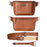 1540: SpiderPro Leather Sling Pouch - Brown