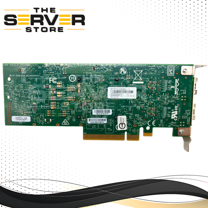 Broadcom 57404 10Gbps/25Gbps SFP28 Dual Port PCIe NIC BCM957414A4142CC
