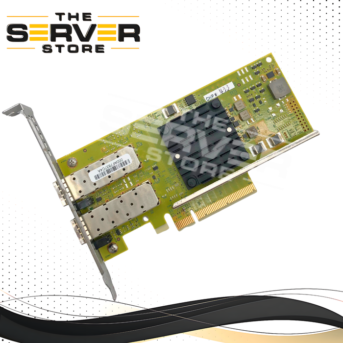 Broadcom Dual-Port 25 Gb/s or 10 Gb/s Ethernet PCI Express Gen3 x8 OCP 3.0 Network Interface Card (NIC) with High Profile Bracket. P/N: BCM957304A3041C.