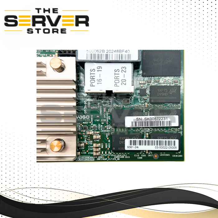 Broadcom LSI 9361-24i MegaRAID 12Gb/s SAS and SATA Raid Storage Controller