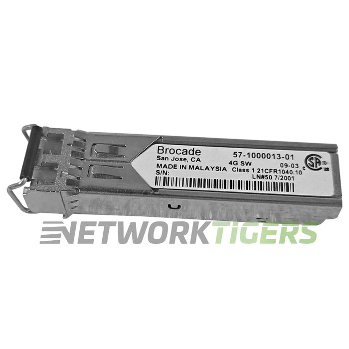 Brocade 57-1000013-01 4 Gigabit Fibre Channel 550m 850nm SFP+ Transceiver