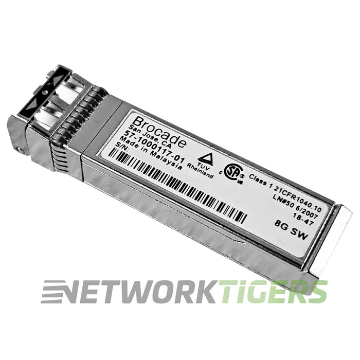 Brocade 57-1000117-01 XBR-000163 8GB Fibre Channel SW SFP+ Transceiver