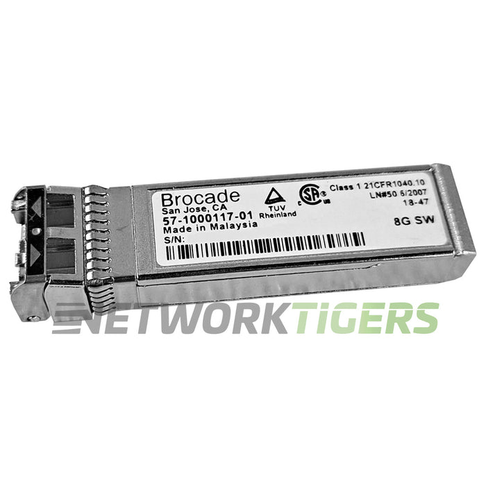 Brocade 57-1000117-01 XBR-000163 8GB Fibre Channel SW SFP+ Transceiver