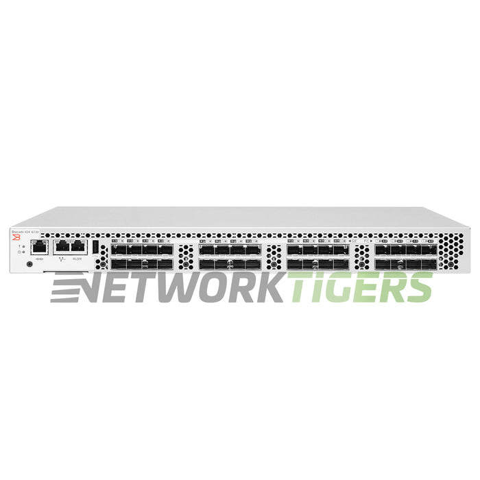 Brocade BR-VDX6730-16-R 24x 10GB SFP+ (16x Active) Back-to-Front Airflow Switch