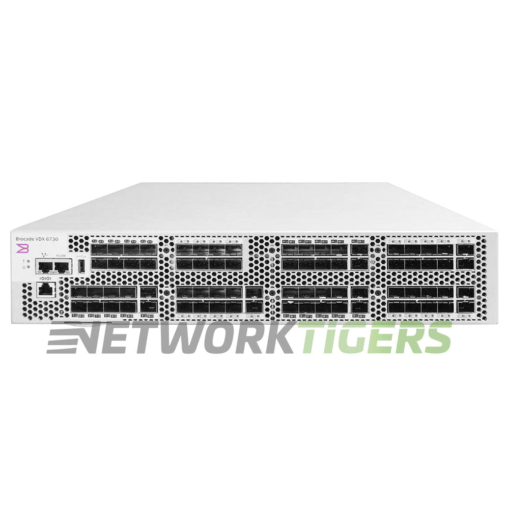 Brocade BR-VDX6730-40-F 40x 10GB SFP+ Front-to-Back Airflow Switch