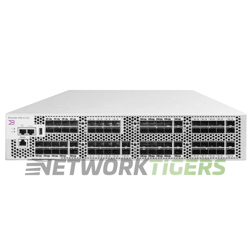 Brocade BR-VDX6730-60-F 60x 10GB SFP+ Front-to-Back Airflow Switch