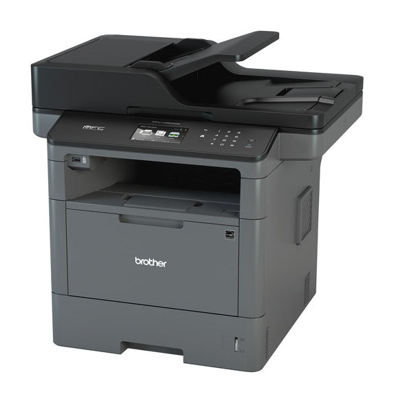 Brother 1200 x 1200 dpi 40 ppm USB, Ethernet, Wi-Fi Automatic Duplex Printing 3.7-inch Touch Screen LCD Display Desktop Monochrome Laser Multifunction Printer - MFC-L5900DW