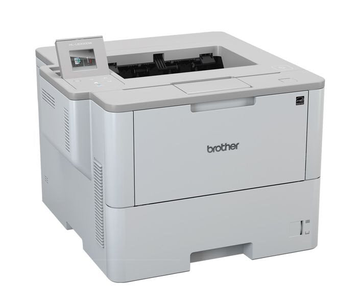 Brother 1200 x 1200 dpi 48 ppm USB, Ethernet, Wi-Fi Automatic Duplex Printing LCD Display Desktop Monochrome Laser Printer - HL-L6300DW