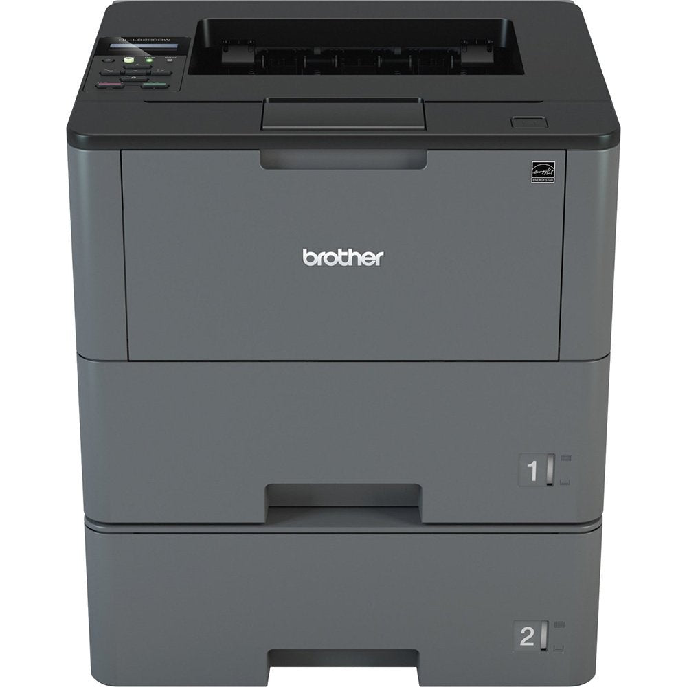 Brother 1200 x 1200 dpi 48ppm USB, Ethernet, Wireless Monochrome Laser Printer - HL-L6200DWT