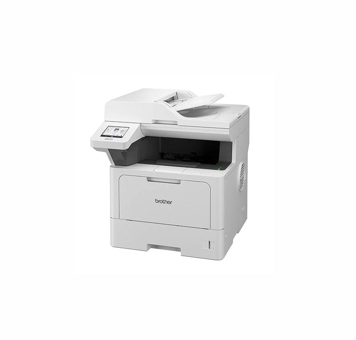 Brother 1200 x 1200 dpi 50 ppm USB, Ethernet Automatic Duplex Printing 3.5-inch Touch Screen LCD Display Desktop Monochrome Laser Multifunction Printer - DCP-L5510DN