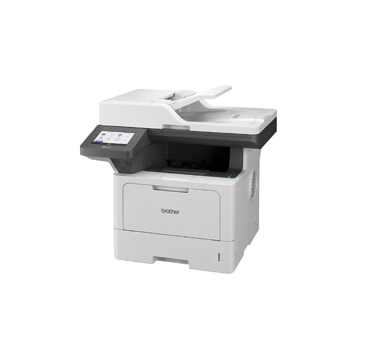 Brother 1200 x 1200 dpi 50 ppm USB, Ethernet, Wi-Fi Automatic Duplex Printing 5-inch Touch Screen LCD Display Desktop Monochrome Laser Multifunction Printer - MFC-L5915DW