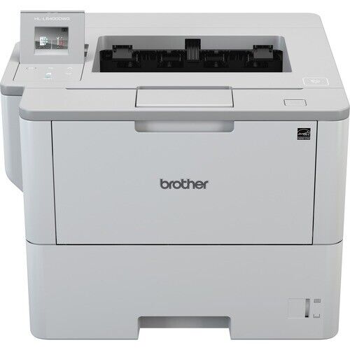 Brother 1200 x 1200 dpi 52ppm USB, Wireless, Ethernet Touch LCD Business Laser Printer - HL-L6400DWG
