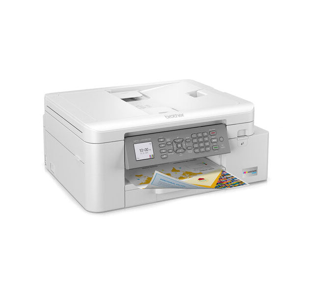 Brother 1200 x 600 dpi 20 ppm USB, Wi-Fi Automatic Duplex Printing LCD Display Desktop Color InkJet All-in-One Printer - MFC-J4335DW
