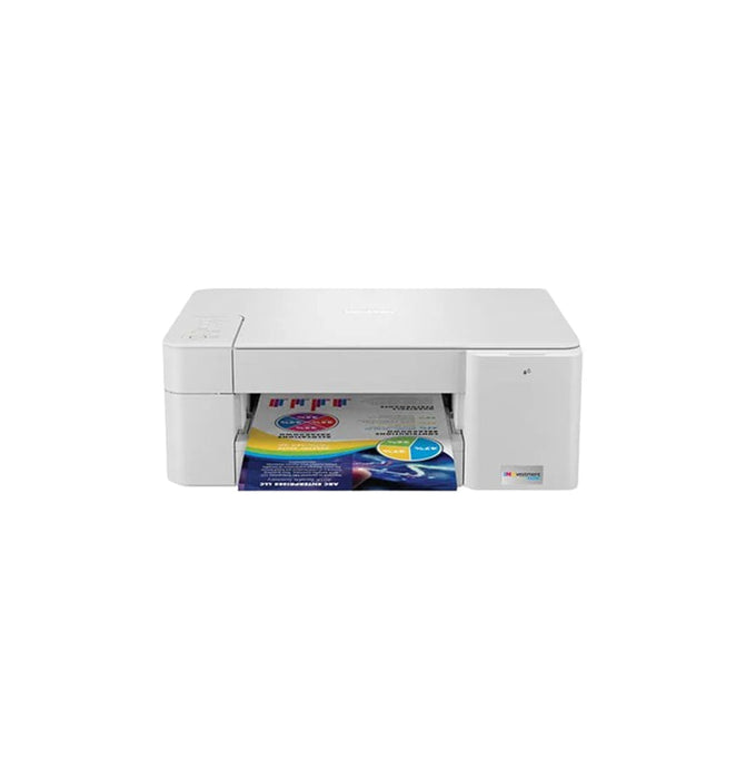 Brother 1200 x 6000 dpi 9 ppm USB Wi-Fi Desktop INKvestment Tank Color Inkjet Multifunction Printer - MFC-J1205W