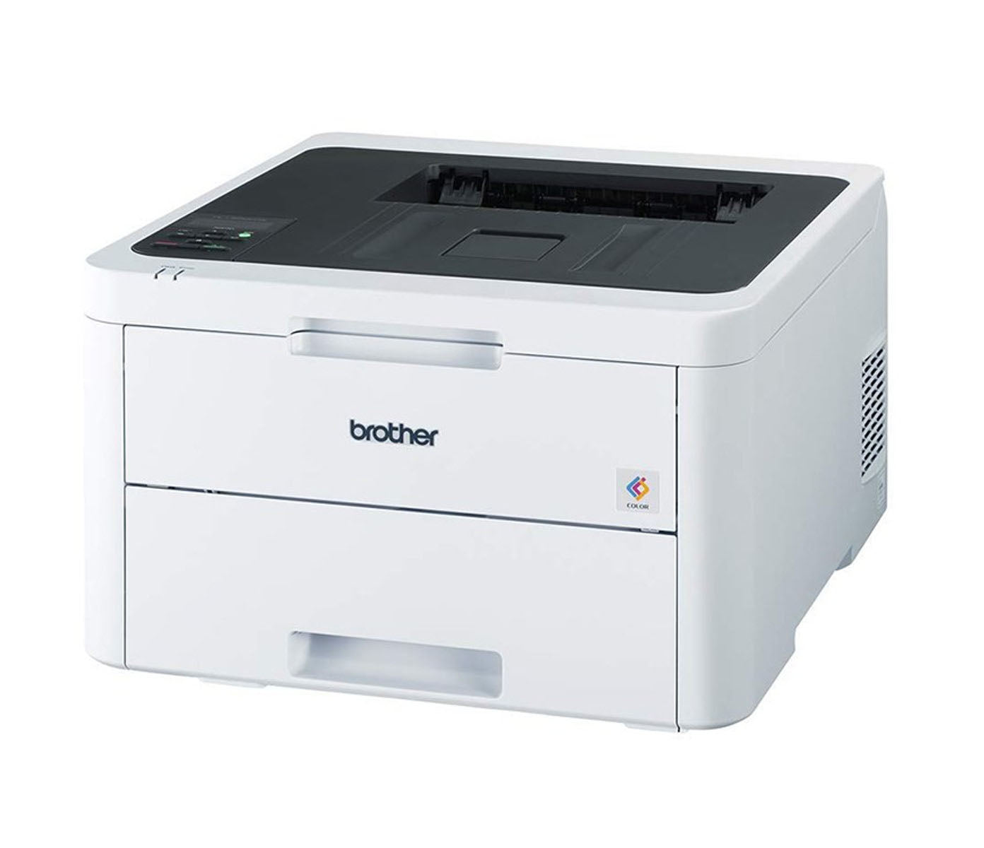 Brother 2400 x 600 dpi 20 ppm USB, Ethernet, Wi-Fi Automatic Duplex Printing LCD Display Desktop Color Laser Printer - HL-L3230CDW