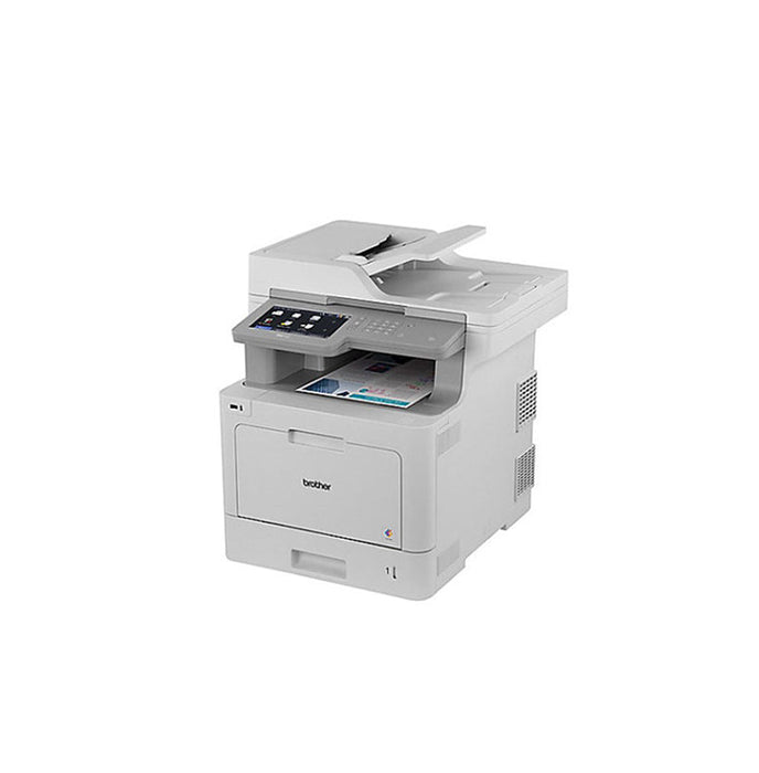 Brother 2400 x 600 dpi 33 ppm USB, Ethernet, Wi-Fi, NFC Duplex Printing 7-inch Touch Screen LCD Display Desktop Color Laser All-in-One Printer - MFC-L9570CDW