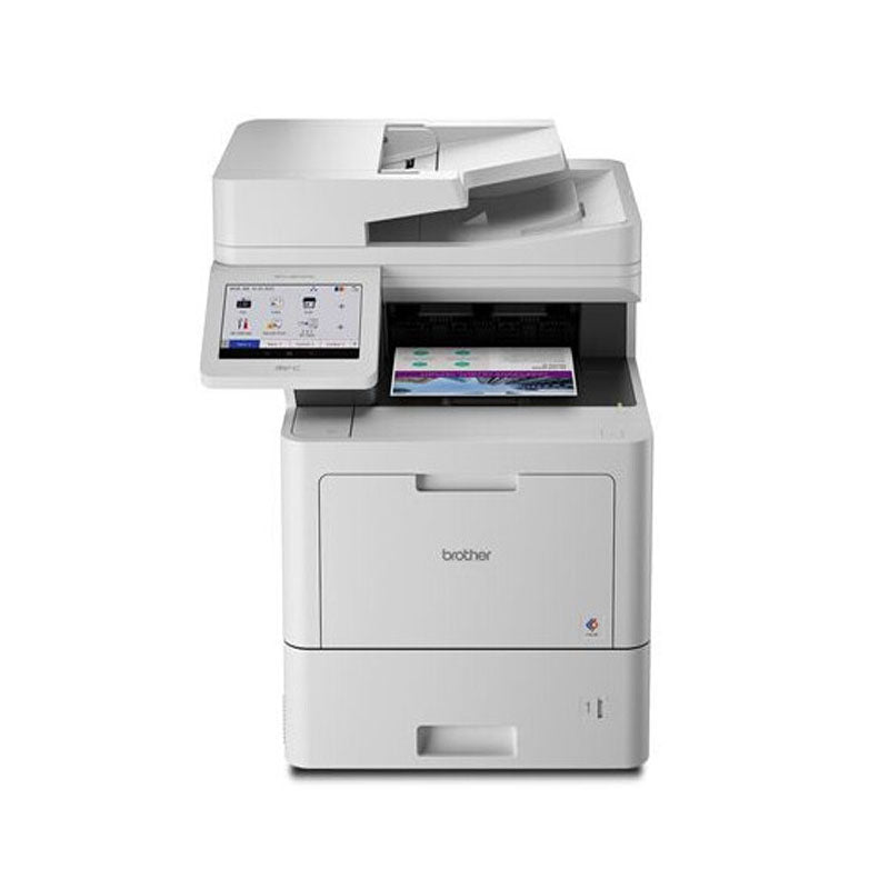 Brother 2400 x 600 dpi 42 ppm USB, Ethernet Automatic Duplex Printing Desktop Color Laser All-in-One Printer - MFC-L9610CDN