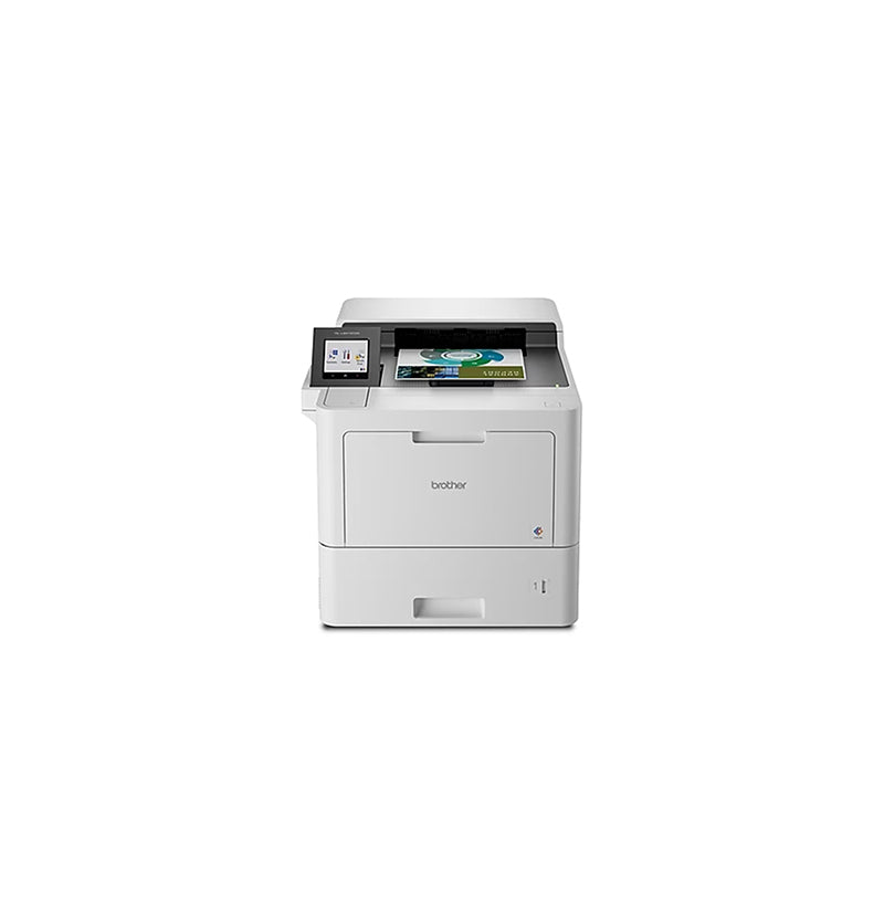 Brother 2400 x 600 dpi 42 ppm USB, Ethernet, Wi-Fi 3.5-inch Duplex Printing Touch Screen LCD Display Desktop Color Laser Printer - HL-L9410CDN