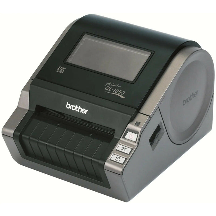 Brother 300 dpi 4.3 ips USB Auto Cutter Direct Thermal Desktop Barcode Label Printer - QL-1050