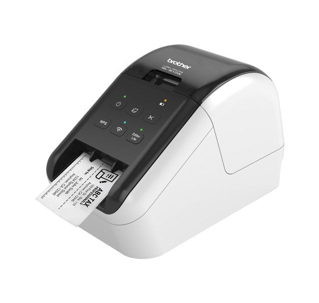 Brother 300 x 600 dpi 110 lpm USB, Bluetooth, Wi-Fi Direct Thermal Desktop Label Printer - QL-810W