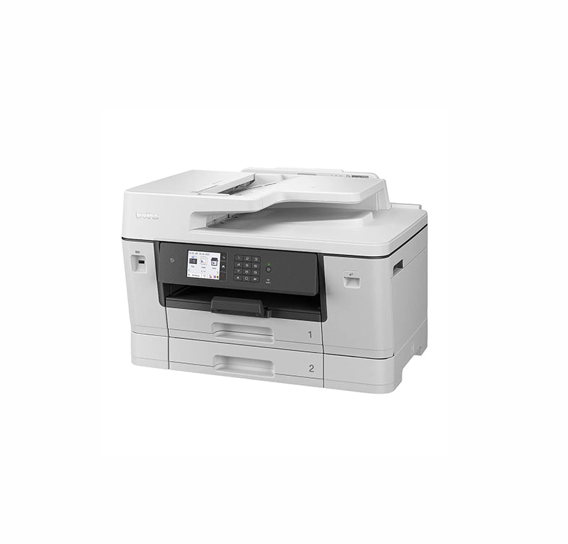 Brother 4800 x 1200 dpi 28 ppm USB, Ethernet, Wi-Fi Automatic Duplex Printing LCD Display Desktop Color InkJet All-in-One Printer - MFC-J6940DW