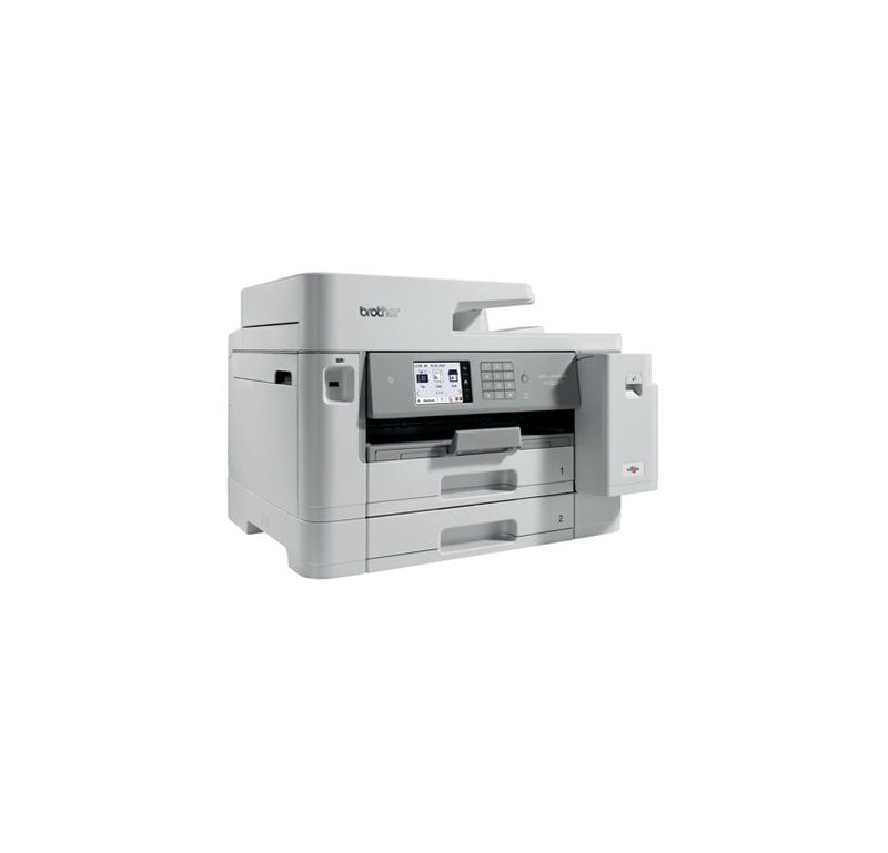 Brother 4800 x 1200 dpi 30 ppm USB, Ethernet, Wi-Fi Duplex Printing 3.5-inch Touch Screen LCD Display Desktop Color Inkjet All-in-One Printer - MFC-J5955DW