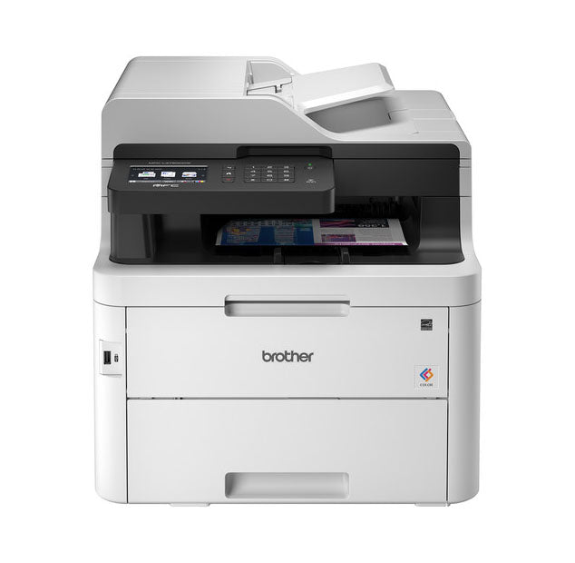 Brother 600 x 2400 dpi 25ppm USB, Ethernet, Wireless All-In-One Laser Printer - MFC-L3750CDW