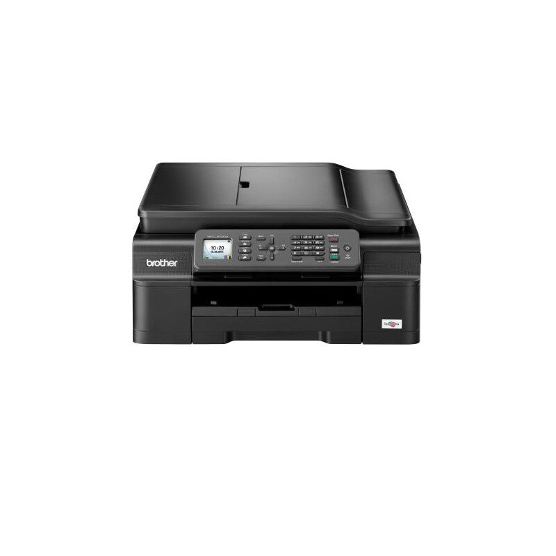 Brother 6000 x 1200 dpi 12 ppm USB, Wi-Fi Automatic Duplex Printing 1.7-inch LCD Display Desktop Color InkJet All-in-One Printer - MFC-J470DW
