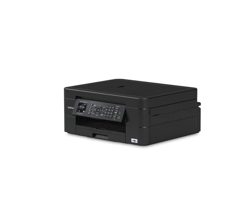 Brother 6000 x 1200 dpi 12 ppm USB, Wi-Fi Automatic Duplex Printing Desktop Color InkJet All-in-One Printer - MFC-J497DW