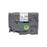 Brother 9mm 8m Black on Clear Laminated Tape for P-Touch Series - TZE-121