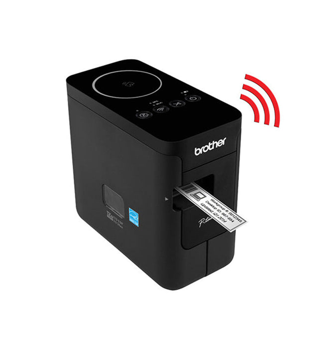 Brother P-Touch P750W 180 x 360 dpi 1 ips USB, Wi-Fi, NFC Auto Cutter Desktop Lable Maker Printer - PT-P750W