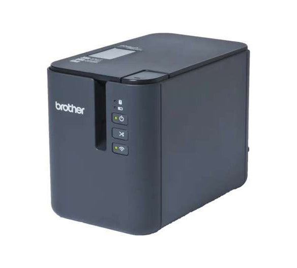 Brother Professional PC Connectable 360 dpi 60ppm USB, Wireless Desktop Label Printer - PTP900WC