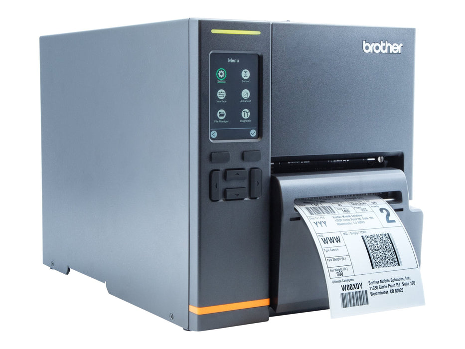 Brother Titan 203 dpi 14ips USB, Ethernet, RS-232 Industrial Thermal Label Printer - TJ-4420TN